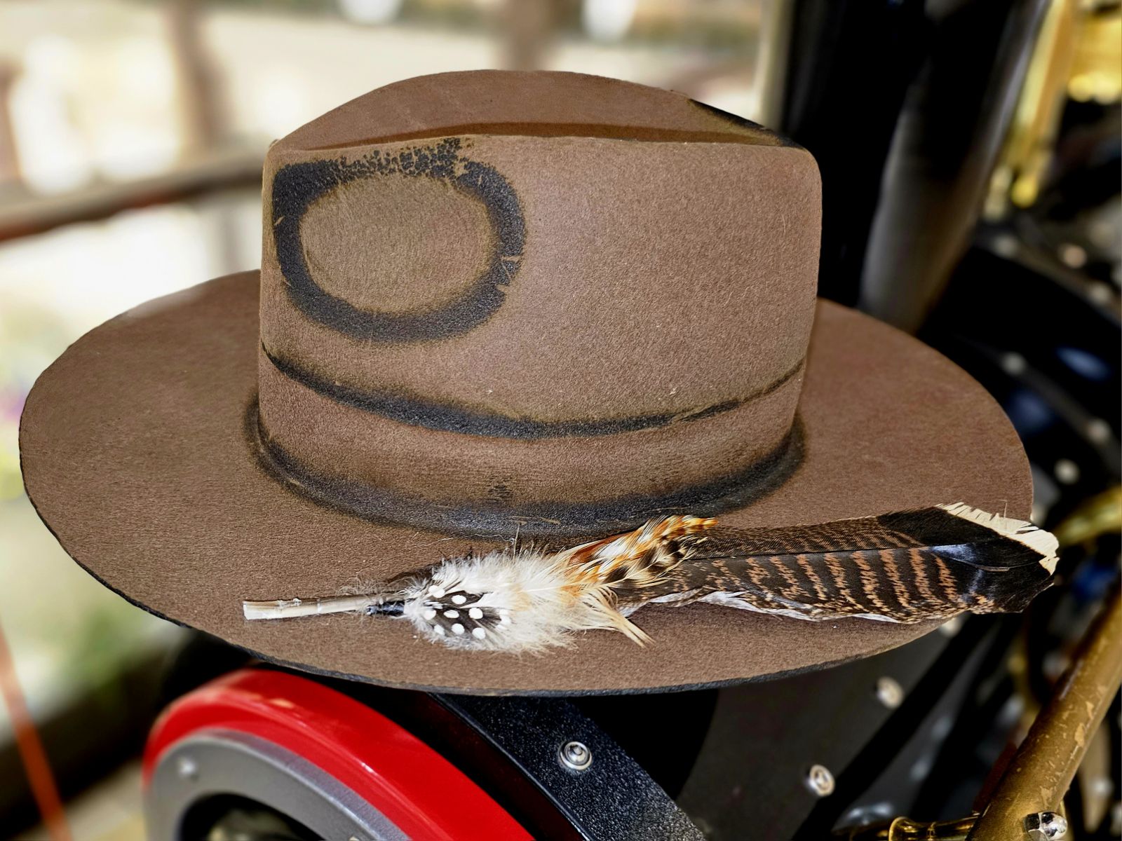 Brown Customized Fedora Hat 2 2 5 5 Custom Hats