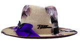 Exclusive Purple Customized Fedora Hat