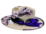 Exclusive Purple Customized Fedora Hat