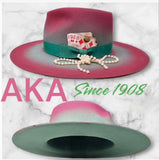 Exclusive AKA Inspired Customized Fedora Hat