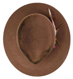 Exclusive Brown Customized Fedora Hat