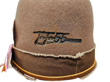 Exclusive Brown Customized Fedora Hat