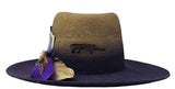 Exclusive Purple Customized Fedora Hat