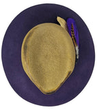 Exclusive Purple Customized Fedora Hat